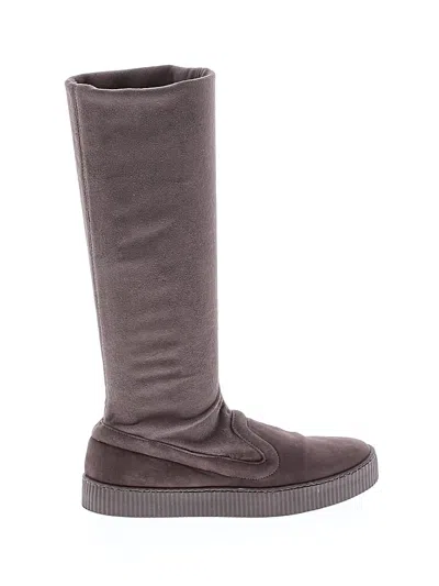Pre-owned Zara Boots In Gray