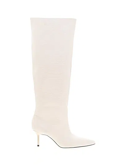 Pre-owned Zara Boots In Ivory