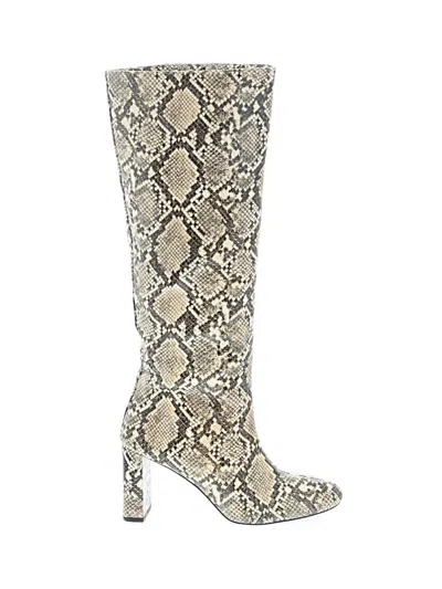 Pre-owned Zara Boots In Ivory
