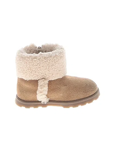 Pre-owned Zara Kids' Boots In Tan