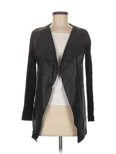 Pre-owned Zara Cardigan Sweater In Black