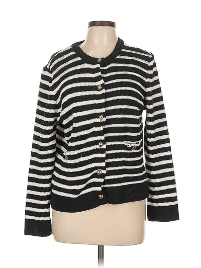 Pre-owned Zara Cardigan Sweater In Black