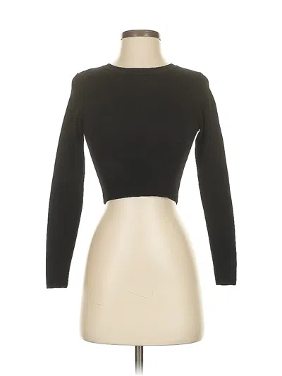 Pre-owned Zara Cardigan Sweater In Black