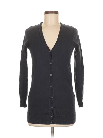 Pre-owned Zara Cardigan Sweater In Black