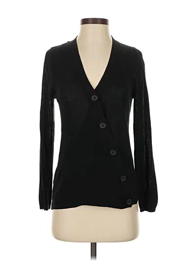 Pre-owned Zara Cardigan Sweater In Black