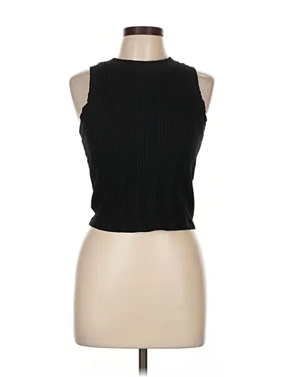 Pre-owned Zara Cardigan Sweater In Black