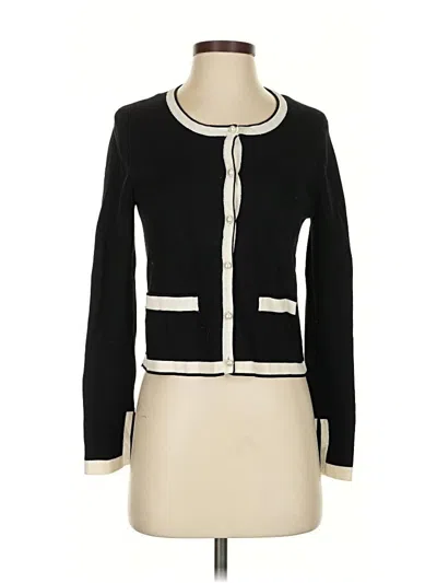 Pre-owned Zara Cardigan Sweater In Black