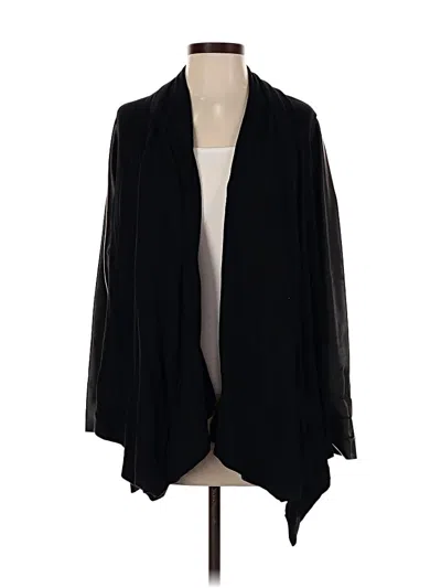 Pre-owned Zara Cardigan Sweater In Black
