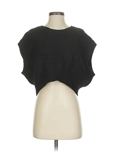 Pre-owned Zara Cardigan Sweater In Black