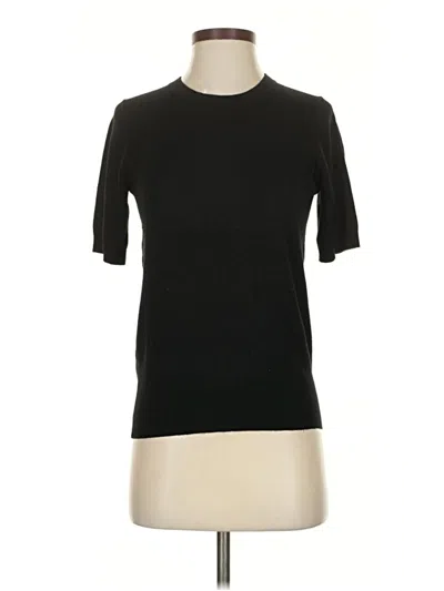 Pre-owned Zara Cardigan Sweater In Black