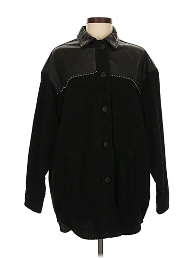 Pre-owned Zara Cardigan Sweater In Black