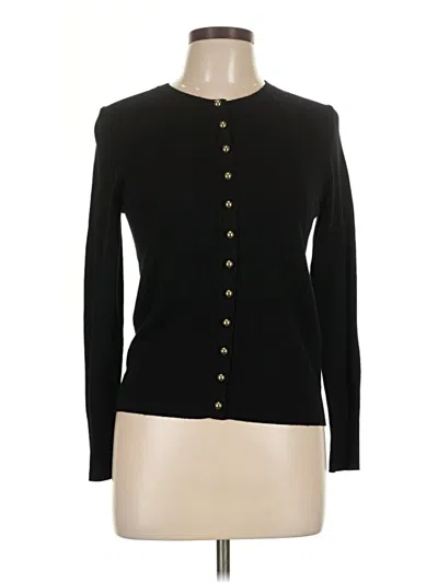 Pre-owned Zara Cardigan Sweater In Black