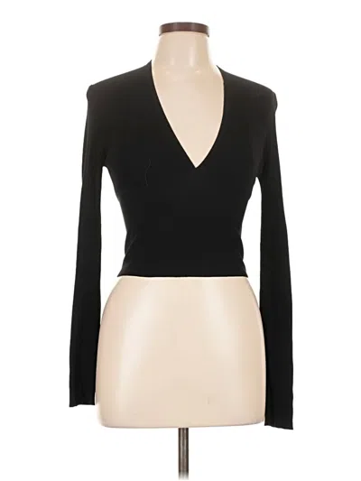 Pre-owned Zara Cardigan Sweater In Black