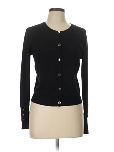 Pre-owned Zara Cardigan Sweater In Black
