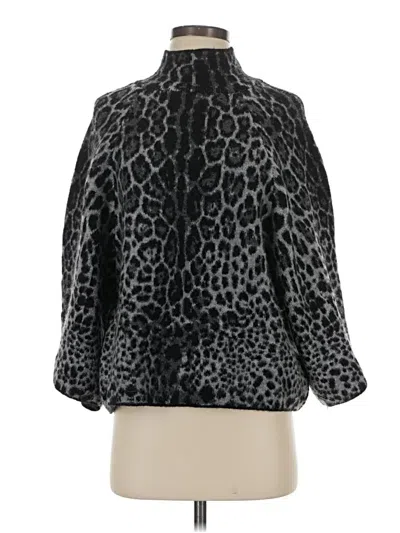 Pre-owned Zara Cardigan Sweater In Black