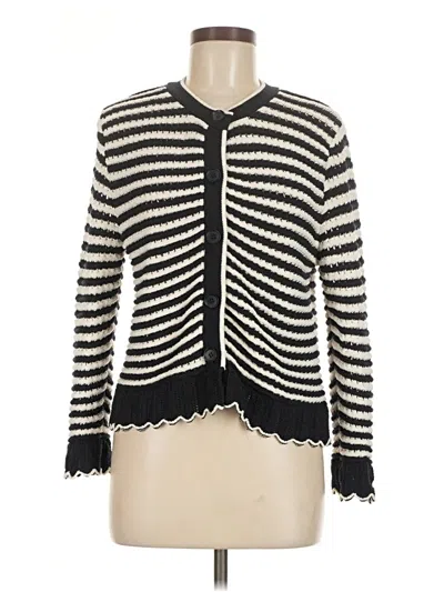 Pre-owned Zara Cardigan Sweater In Black