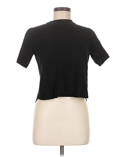Pre-owned Zara Cardigan Sweater In Black