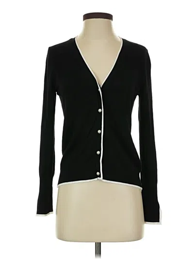 Pre-owned Zara Cardigan Sweater In Black