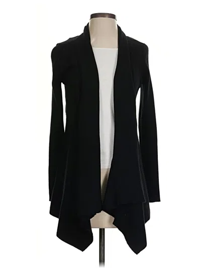 Pre-owned Zara Cardigan Sweater In Black