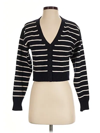 Pre-owned Zara Cardigan Sweater In Black