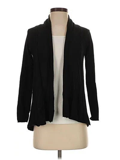 Pre-owned Zara Cardigan Sweater In Black