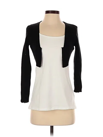 Pre-owned Zara Cardigan Sweater In Black