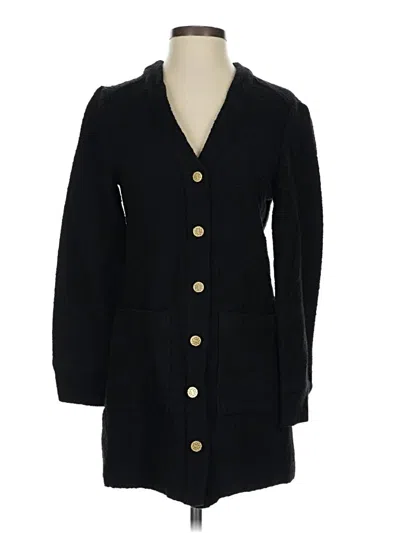 Pre-owned Zara Cardigan Sweater In Black