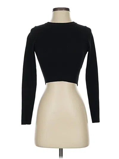 Pre-owned Zara Cardigan Sweater In Black