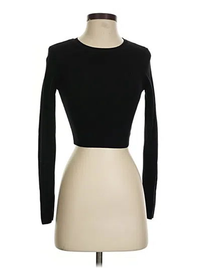 Pre-owned Zara Cardigan Sweater In Black