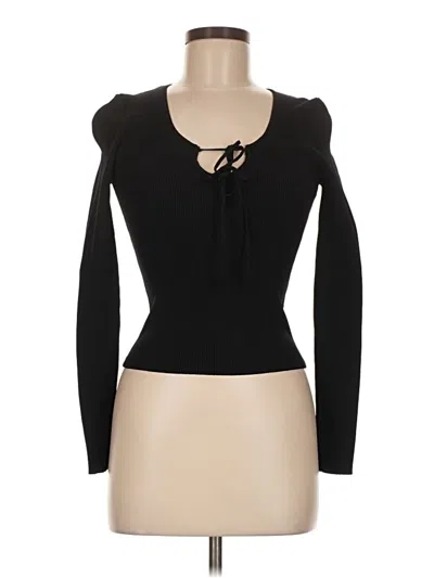 Pre-owned Zara Cardigan Sweater In Black