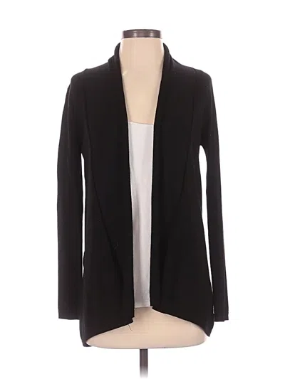 Pre-owned Zara Cardigan Sweater In Black