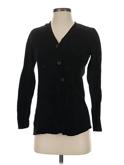 Pre-owned Zara Cardigan Sweater In Black