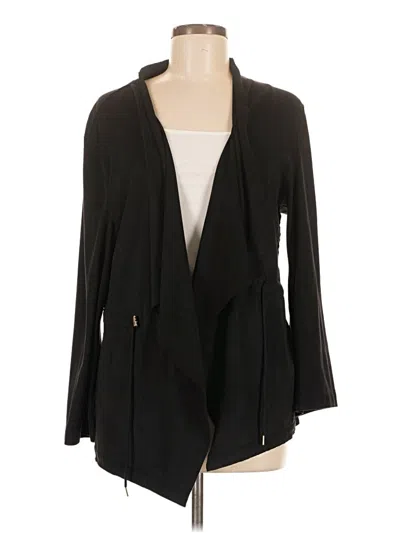 Pre-owned Zara Cardigan Sweater In Black