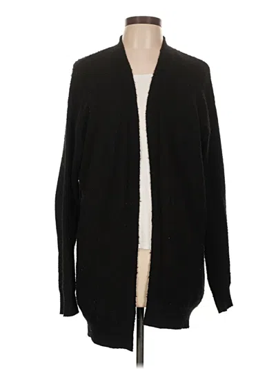 Pre-owned Zara Cardigan Sweater In Black