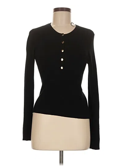 Pre-owned Zara Cardigan Sweater In Black