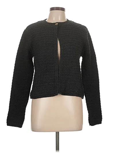 Pre-owned Zara Cardigan Sweater In Black