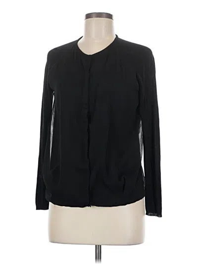 Pre-owned Zara Cardigan Sweater In Black