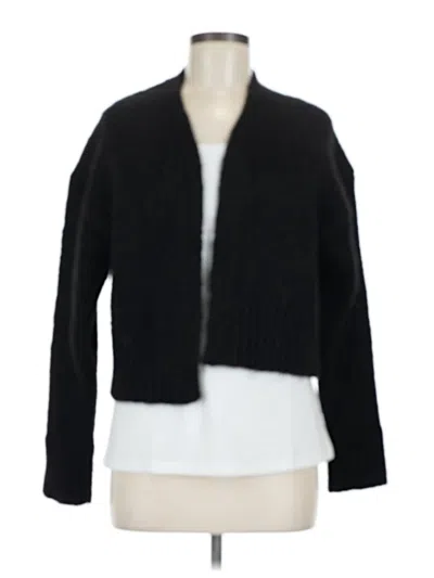 Pre-owned Zara Cardigan Sweater In Black