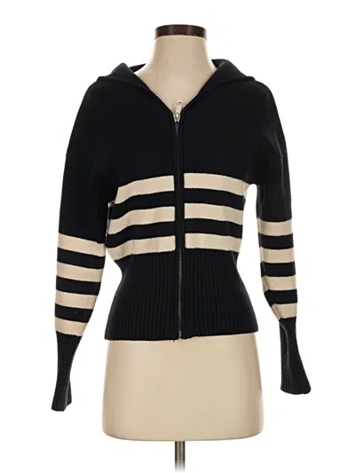 Pre-owned Zara Cardigan Sweater In Black