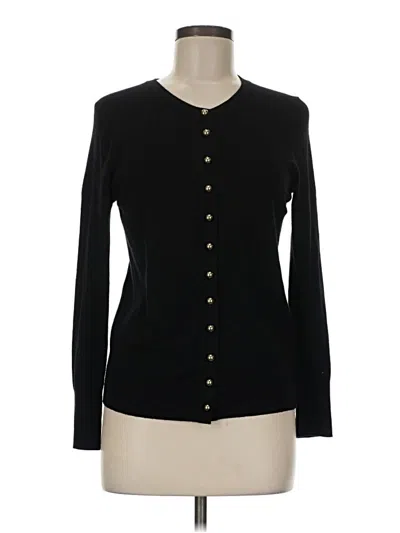 Pre-owned Zara Cardigan Sweater In Black
