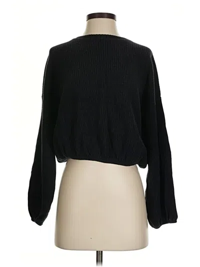 Pre-owned Zara Cardigan Sweater In Black