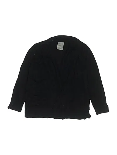 Pre-owned Zara Kids' Cardigan Sweater In Black
