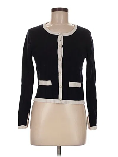 Pre-owned Zara Cardigan Sweater In Black