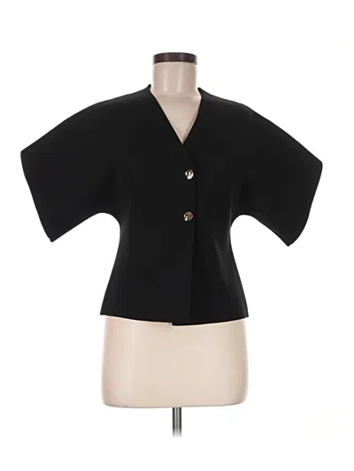 Pre-owned Zara Cardigan Sweater In Black