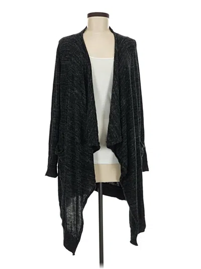 Pre-owned Zara Cardigan Sweater In Black