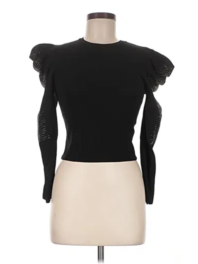 Pre-owned Zara Cardigan Sweater In Black