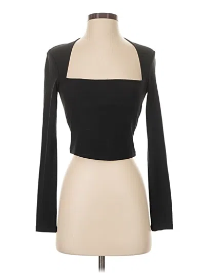 Pre-owned Zara Cardigan Sweater In Black