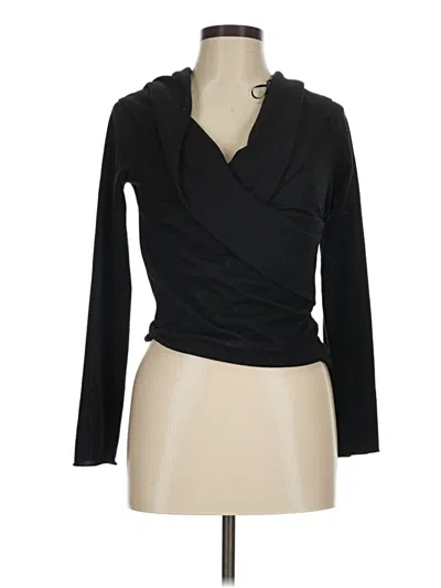 Pre-owned Zara Cardigan Sweater In Black