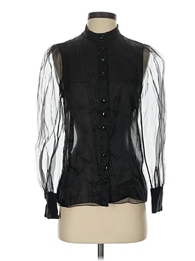 Pre-owned Zara Cardigan Sweater In Black
