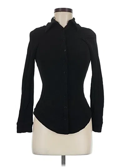 Pre-owned Zara Cardigan Sweater In Black